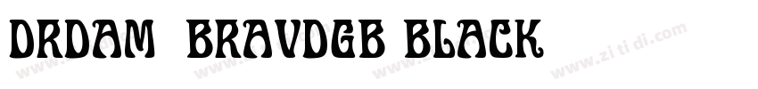 Dream-BraveGB Black字体转换 Dream-BraveGB Black字体转换
